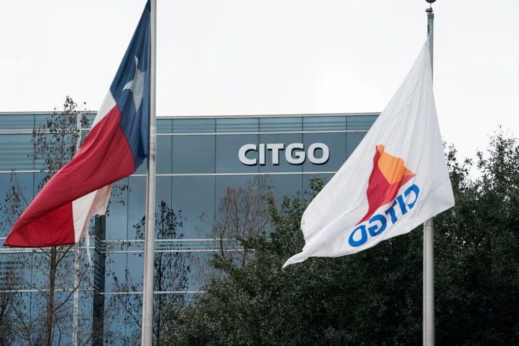 La fachada de la sede de Citgo Petroleum en Houston, Texas (EE UU), en enero de 2024. GO NAKAMURA (REUTERS)